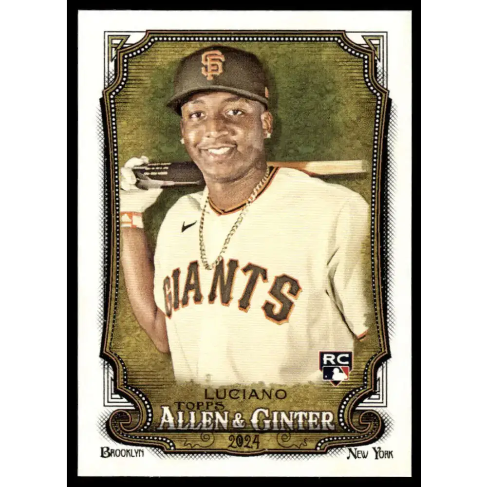 2024 Allen & Ginter #79 Marco Luciano NM-MT RC Rookie San Francisco Giants Baseball Card - Baseball Card Single