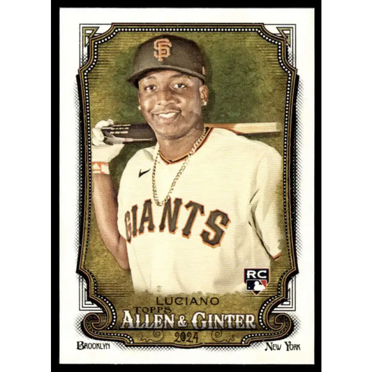2024 Allen & Ginter #79 Marco Luciano NM-MT RC Rookie San Francisco Giants Baseball Card - Baseball Card Single