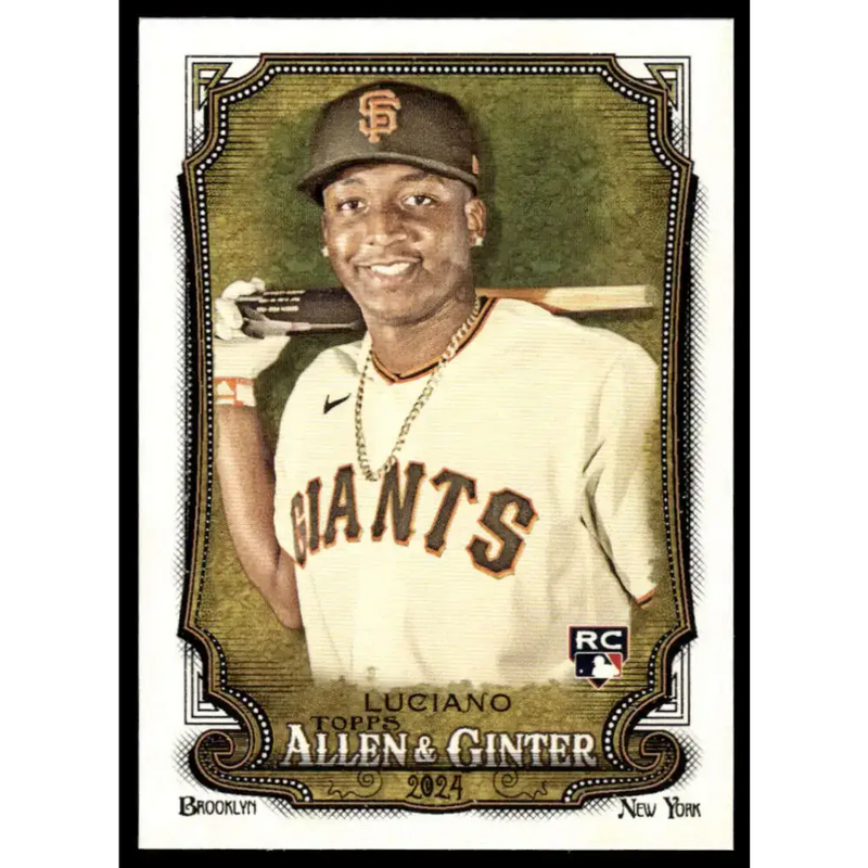 2024 Allen & Ginter #79 Marco Luciano NM-MT RC Rookie San Francisco Giants Baseball Card - Baseball Card Single