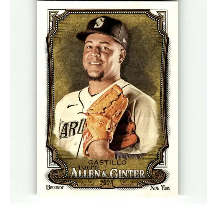 2024 Allen & Ginter #80 Luis Castillo NM-MT Seattle Mariners Baseball Card - Baseball Card Single