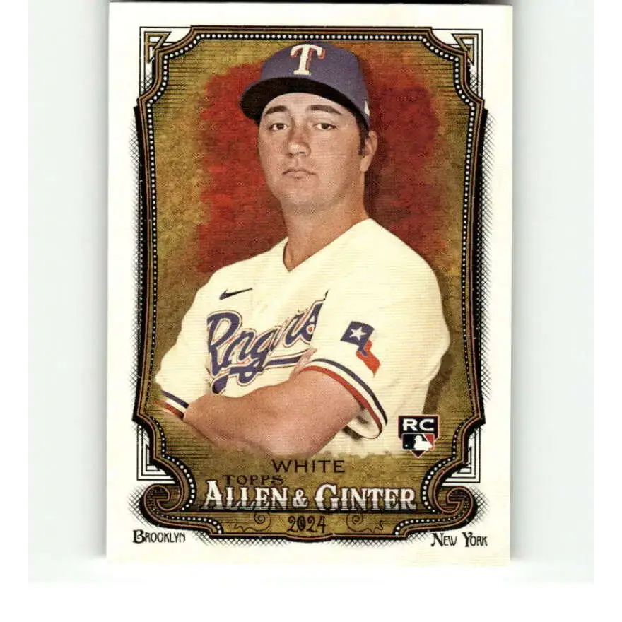 2024 Allen & Ginter #81 Owen White NM-MT RC Rookie Texas Rangers Baseball Card - Baseball Card Single