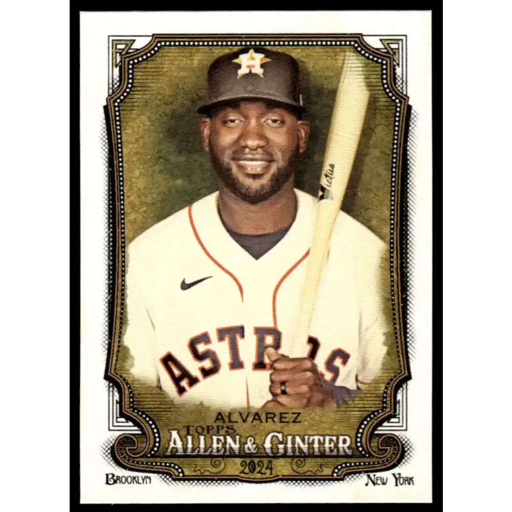 2024 Allen & Ginter #83 Yordan Alvarez NM-MT Houston Astros Baseball Card - Baseball Card Single