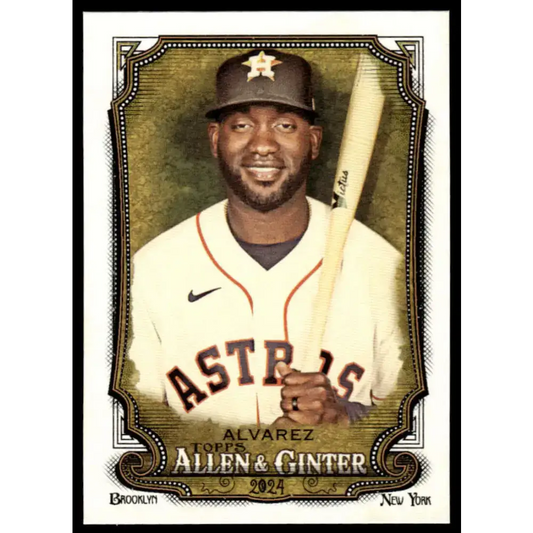 2024 Allen & Ginter #83 Yordan Alvarez NM-MT Houston Astros Baseball Card - Baseball Card Single