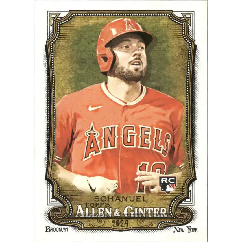 2024 Allen & Ginter #88 Nolan Schanuel NM-MT RC Rookie Los Angeles Angels Baseball Card - Baseball Card Single
