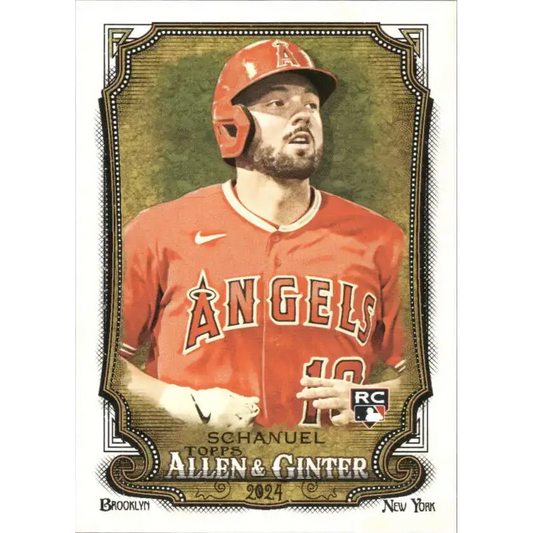 2024 Allen & Ginter #88 Nolan Schanuel NM-MT RC Rookie Los Angeles Angels Baseball Card - Baseball Card Single
