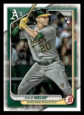 2024 Bowman #14 Zack Gelof - Baseball Card Single