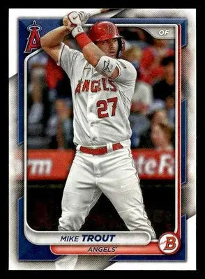 2024 Bowman #19 Mike Trout - Baseball Card Single