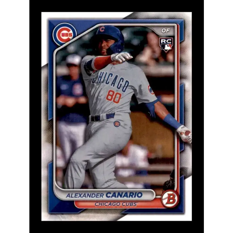 2024 Bowman #21 Alexander Canario NM-MT RC Rookie Chicago Cubs Baseball Card - Baseball Card Single