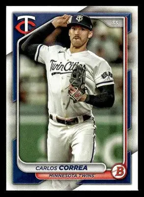 2024 Bowman #23 Carlos Correa - Baseball Card Single