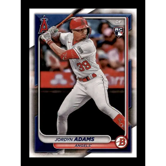 2024 Bowman #27 Jordyn Adams NM-MT RC Rookie Los Angeles Angels Baseball Card - Baseball Card