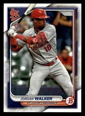 2024 Bowman #29 Jordan Walker - Baseball Card Single