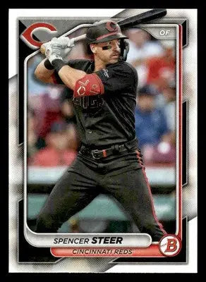 2024 Bowman #3 Spencer Steer - Baseball Card Single