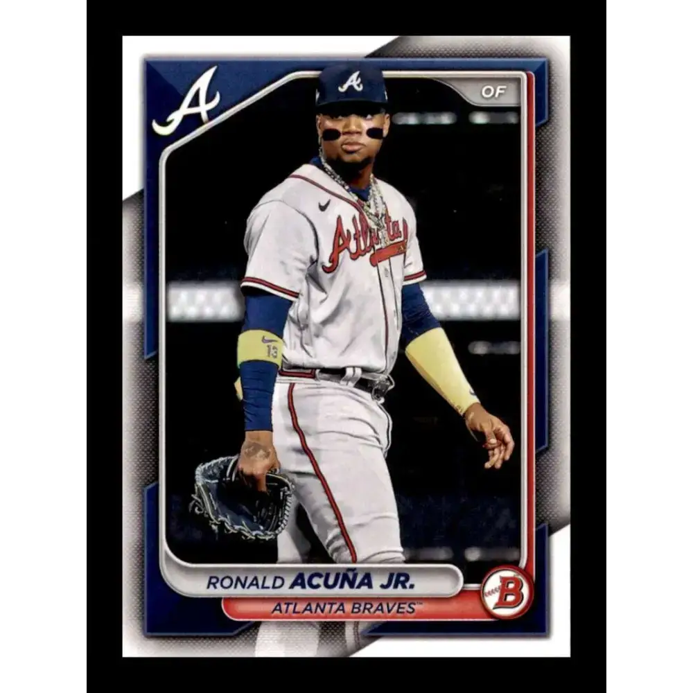 2024 Bowman #32 Ronald Acuna Jr. NM-MT Atlanta Braves Baseball Card - Baseball Card