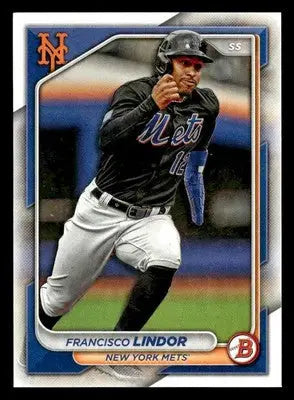 2024 Bowman #38 Francisco Lindor - Baseball Card Single