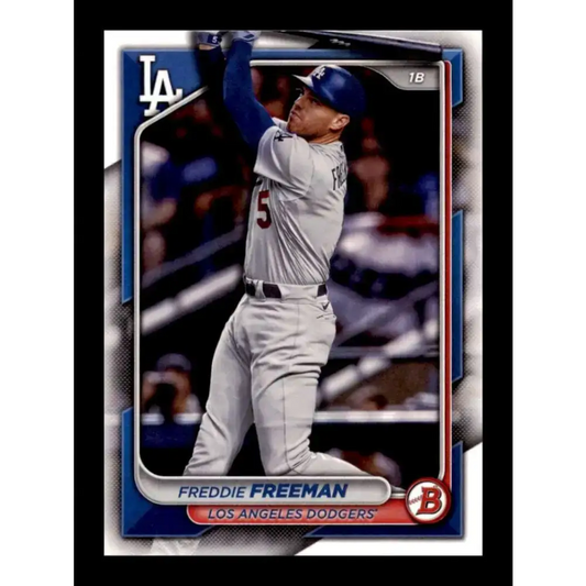 2024 Bowman #43 Freddie Freeman NM-MT Los Angeles Dodgers Baseball Card - Trading Cards