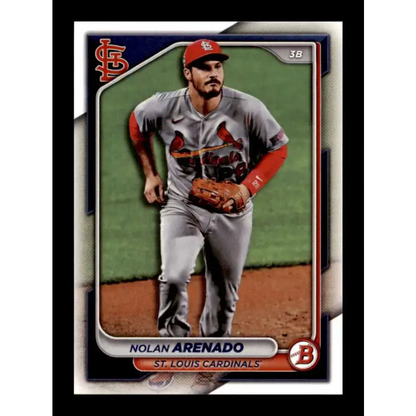 2024 Bowman #47 Nolan Arenado NM-MT St. Louis Cardinals Baseball Card - Baseball Card
