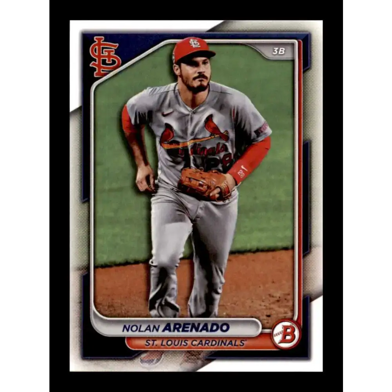 2024 Bowman #47 Nolan Arenado NM-MT St. Louis Cardinals Baseball Card - Baseball Card Single