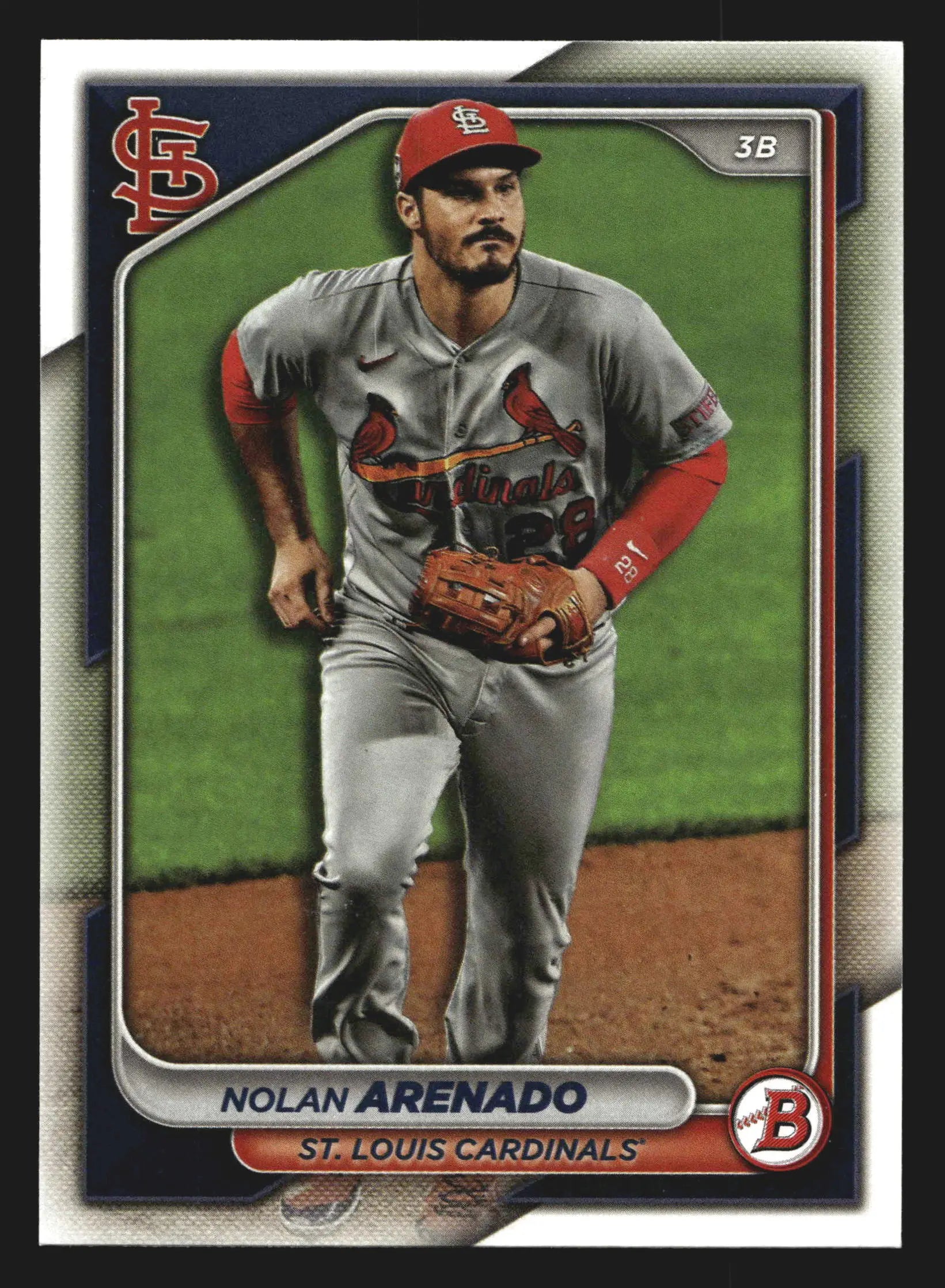 2024 Bowman #47 Nolan Arenado St. Louis Cardinals - Baseball Card Single