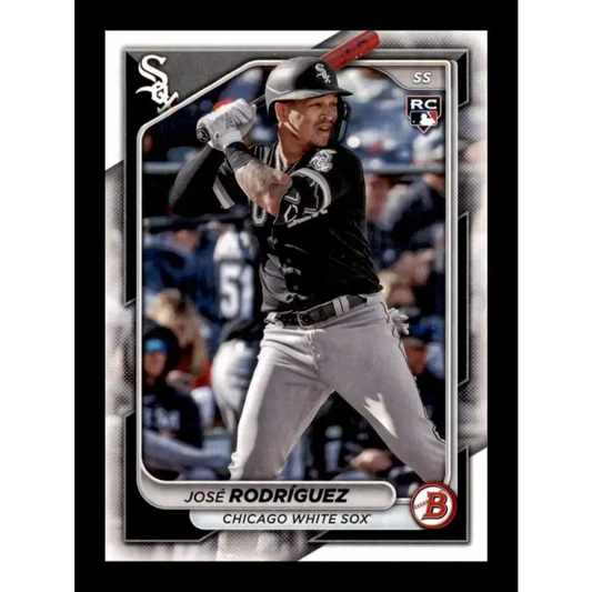 2024 Bowman #52 Jose Rodriguez NM-MT RC Rookie Chicago White Sox Baseball Card - Baseball Card