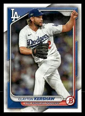 2024 Bowman #56 Clayton Kershaw - Baseball Card Single