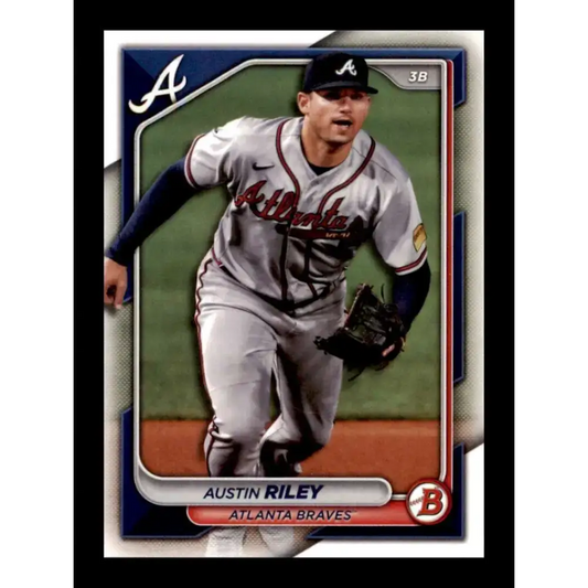 2024 Bowman #58 Austin Riley NM-MT Atlanta Braves Baseball Card - Baseball Card