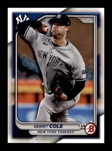 2024 Bowman #60 Gerrit Cole NM-MT Yankees ID:70690 - Baseball Card Single