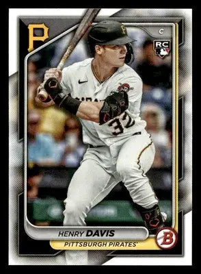 2024 Bowman #61 Henry Davis - Baseball Card Single