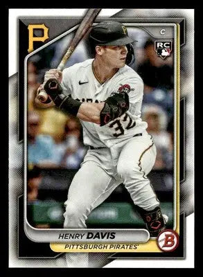 2024 Bowman #61 Henry Davis - Baseball Card Single