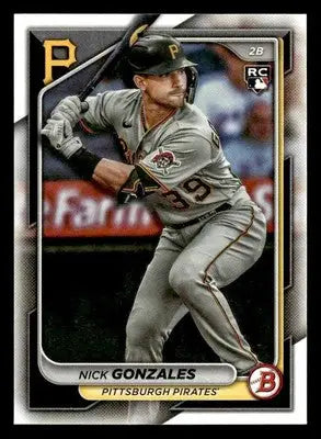 2024 Bowman #62 Nick Gonzales - Baseball Card Single