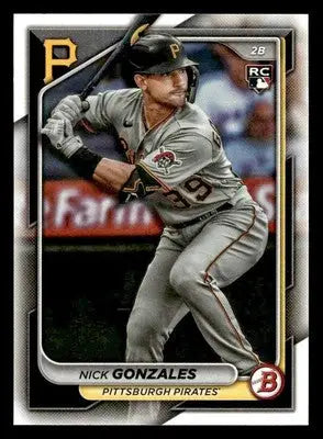 2024 Bowman #62 Nick Gonzales - Baseball Card Single