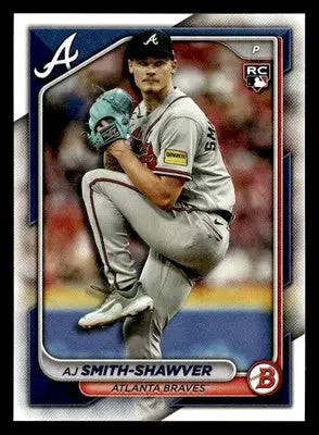 2024 Bowman #63 AJ Smith-Shawver - Baseball Card Single