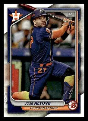 2024 Bowman #73 Jose Altuve - Baseball Card Single