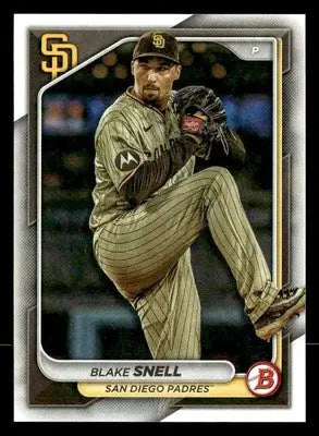 2024 Bowman #74 Blake Snell - Baseball Card Single