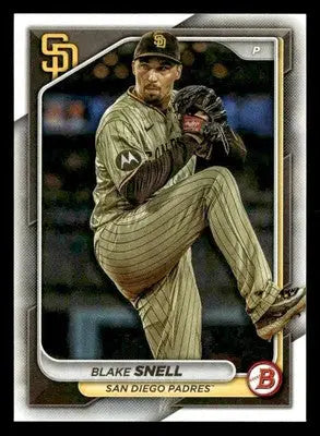 2024 Bowman #74 Blake Snell - Baseball Card Single