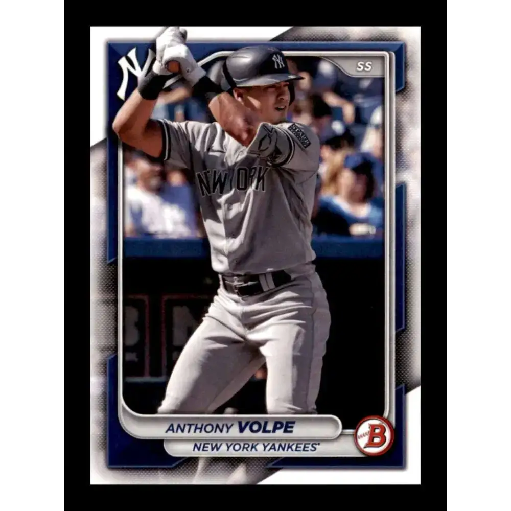 2024 Bowman #76 Anthony Volpe NM-MT New York Yankees Baseball Card - Baseball Card