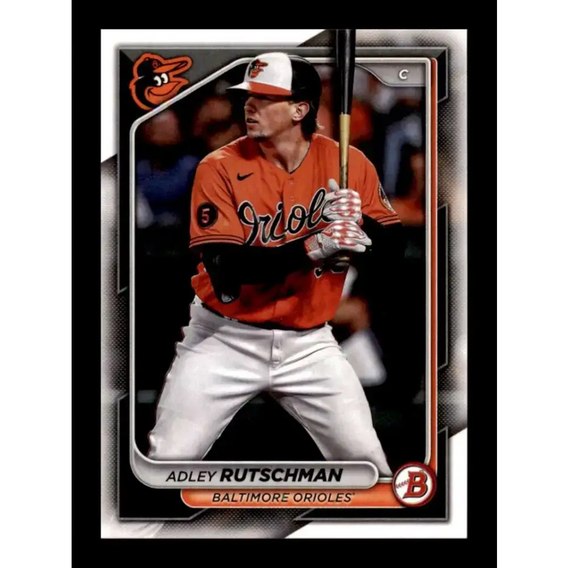 2024 Bowman #77 Adley Rutschman NM-MT Baltimore Orioles Baseball Card - Baseball Card Single