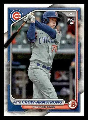 2024 Bowman #85 Pete Crow-Armstrong - Baseball Card Single