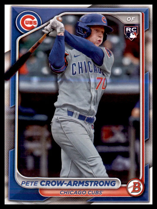 2024 Bowman #85 Pete Crow-Armstrong RC RC - Baseball Card Single