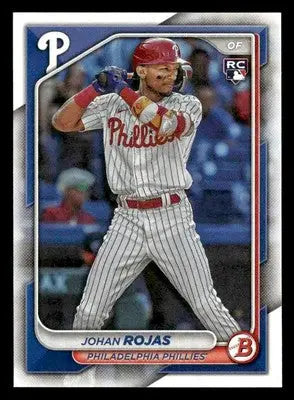 2024 Bowman #86 Johan Rojas - Baseball Card Single