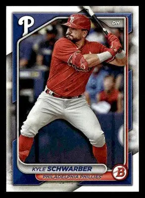 2024 Bowman #89 Kyle Schwarber - Baseball Card Single