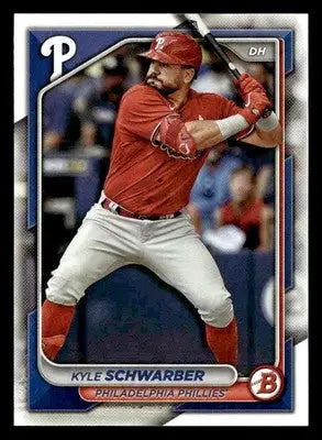 2024 Bowman #89 Kyle Schwarber - Baseball Card Single