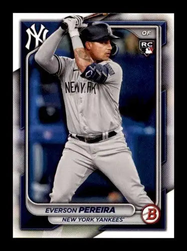 2024 Bowman #93 Everson Pereira NM-MT RC Rookie Yankees ID:70699 - Baseball Card Single
