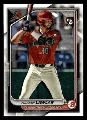 2024 Bowman #96 Jordan Lawlar - Baseball Card Single