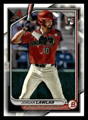 2024 Bowman #96 Jordan Lawlar - Baseball Card Single