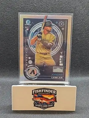 2024 Bowman - Bowman Ai Jordan Lawlar #BAI-5 (RC) - Baseball Card Single