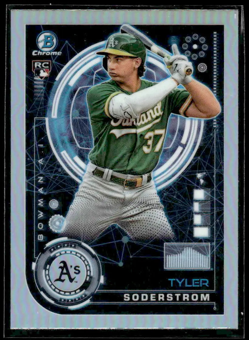 2024 Bowman #BAI-4 Tyler Soderstrom Bowman A.I. - Baseball Card Single