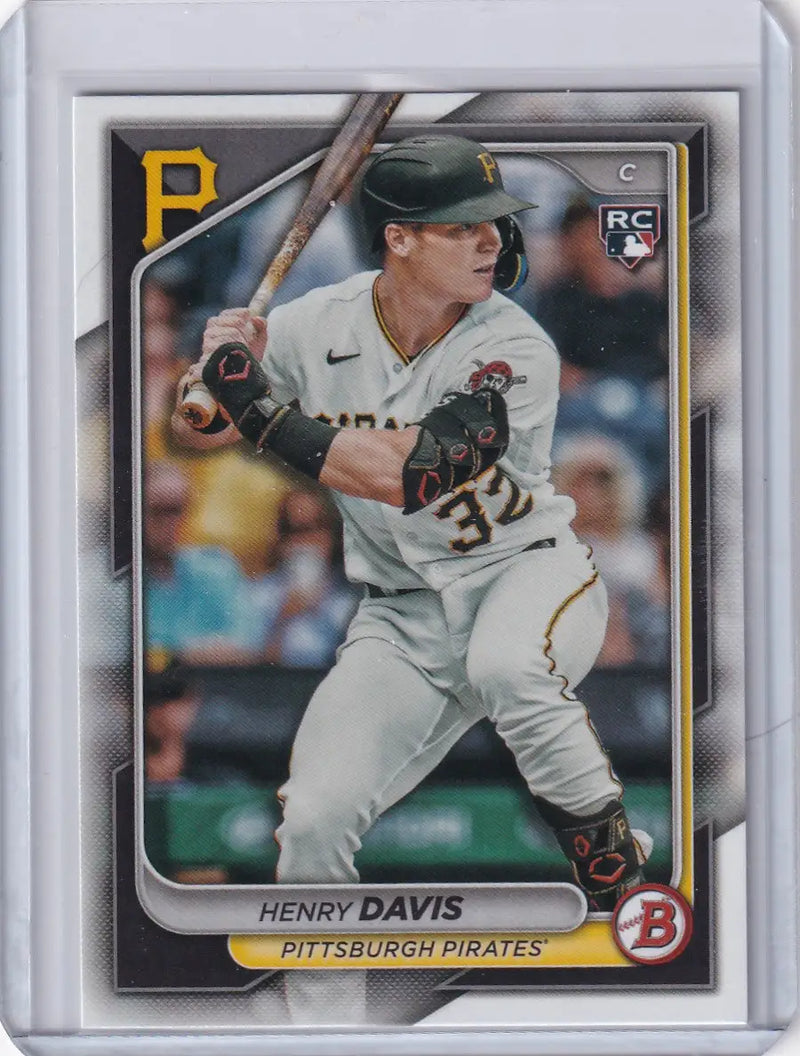 2024 Bowman Baseball #61 Henry Davis - Pittsburgh Pirates