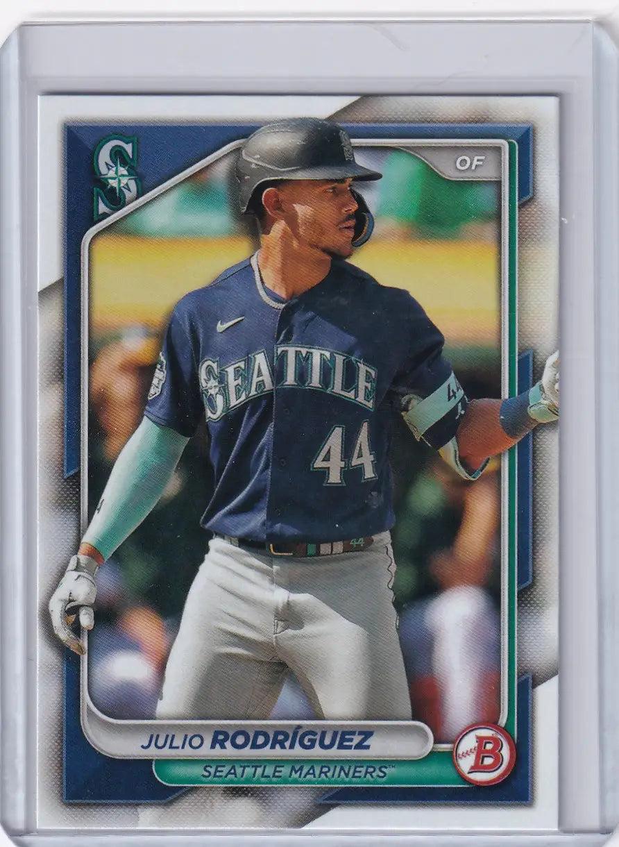 2024 Bowman Baseball #90 Julio Rodríguez - Seattle Mariners
