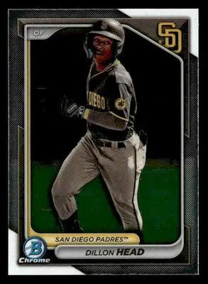 2024 Bowman #BCP-109 Dillon Head Chrome Prospects - Baseball Card Single