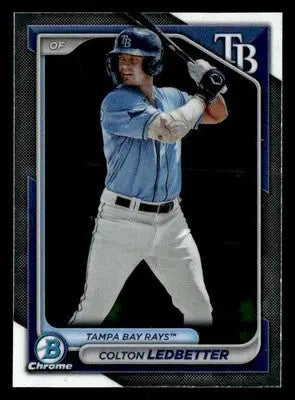 2024 Bowman #BCP-124 Colton Ledbetter Chrome Prospects - Baseball Card Single